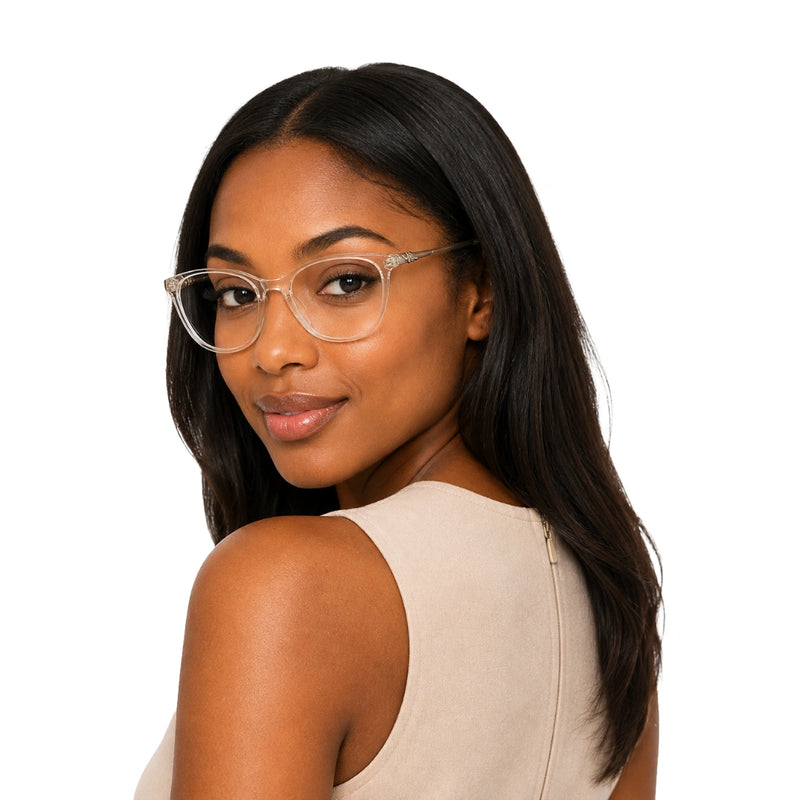 Cat Eye Eyeglasses | Lightweight Acetate | Sea Rock 003-zoom-