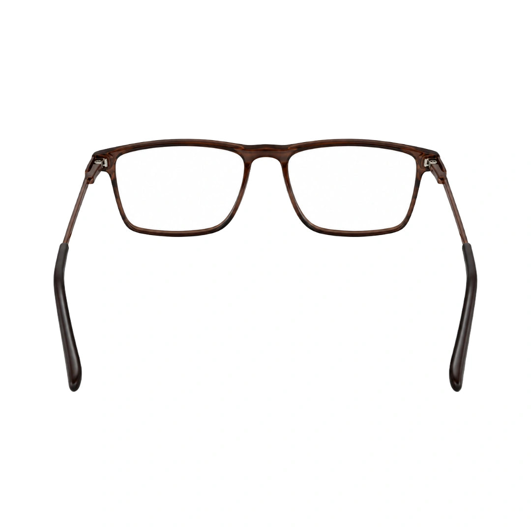 OS Sea Rock 006 full-rim rectangle optical frame in brown