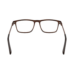 OS Sea Rock 006 full-rim rectangle optical frame in brown