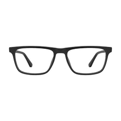 OS Sea Rock 006 full-rim rectangle optical frame in glossy black, front view