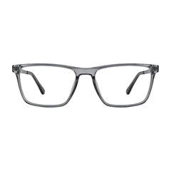 OS Sea Rock 006 full-rim rectangle optical frame in grey, front view