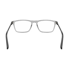 OS Sea Rock 006 full-rim rectangle optical frame in grey, rear view