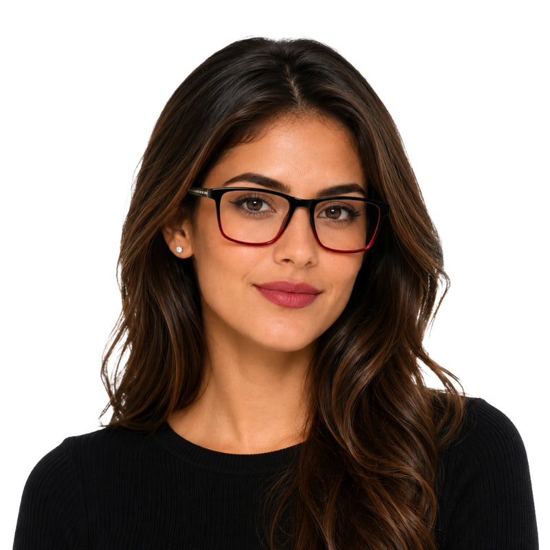OS Sea Rock 009 | Wide Rectangle Eyeglasses | Lightweight Acetate Frames-zoom-