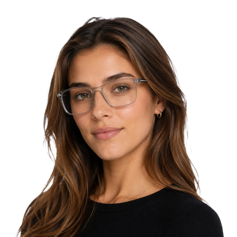 OS Sea Rock 009 | Wide Rectangle Eyeglasses | Lightweight Acetate Frames-zoom-