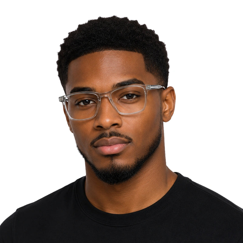 OS Sea Rock 009 | Wide Rectangle Eyeglasses | Lightweight Acetate Frames-zoom-