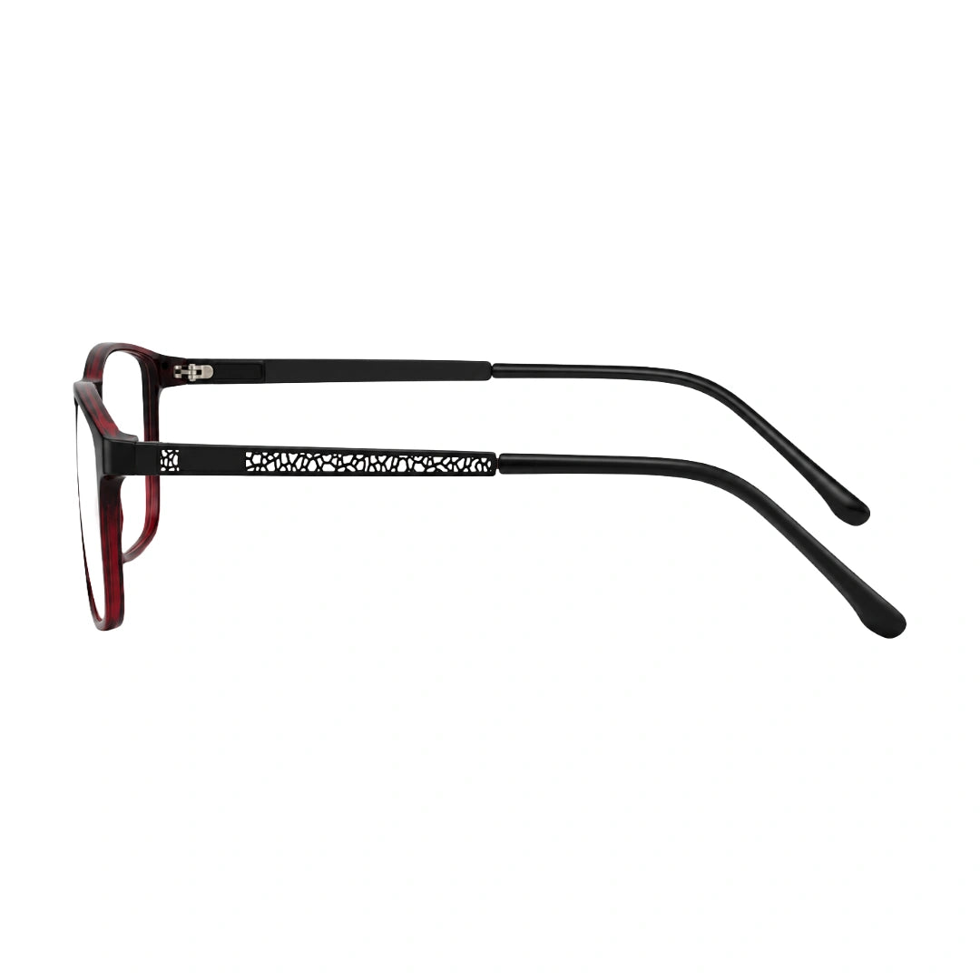 Wide Rectangular Prescription Eyeglasses | OS Sea Rock 010-zoom-12