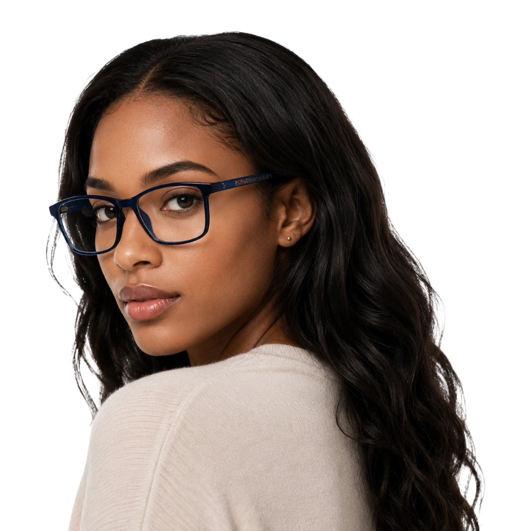 Wide Rectangular Prescription Eyeglasses | OS Sea Rock 010-zoom-8
