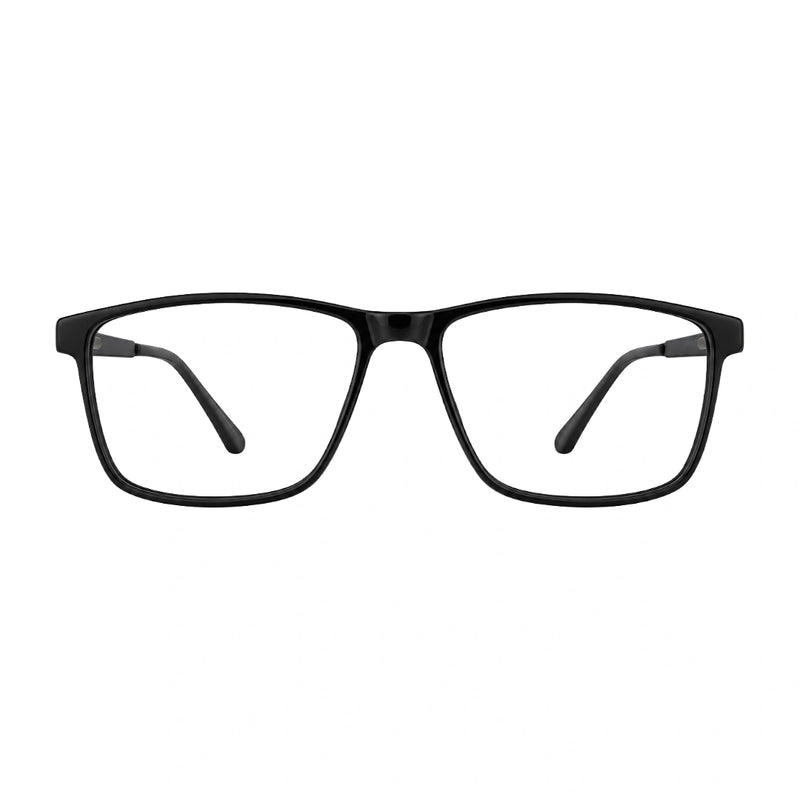 Wide Rectangular Prescription Eyeglasses | OS Sea Rock 010-zoom-