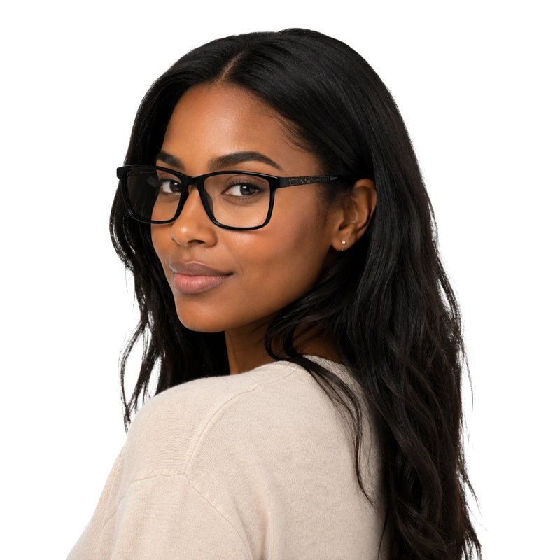 Wide Rectangular Prescription Eyeglasses | OS Sea Rock 010-zoom-