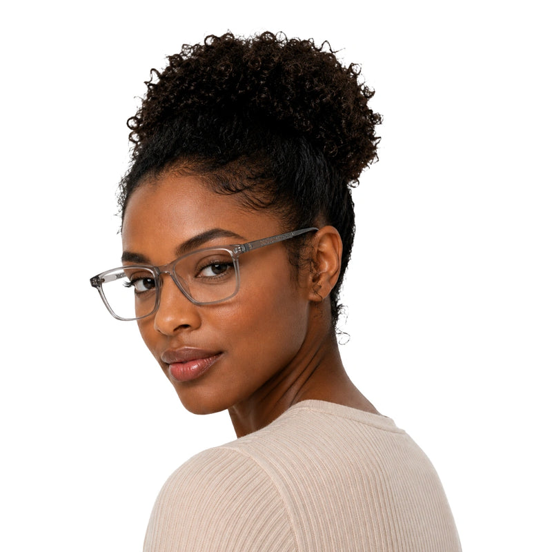 Wide Rectangular Prescription Eyeglasses | OS Sea Rock 010-zoom-