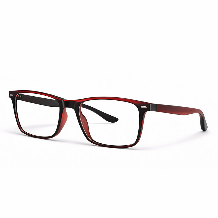 Classic Rectangle Eyeglasses - Premium Lightweight Frame