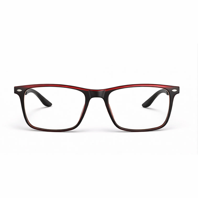 Classic Rectangle Eyeglasses - Premium Lightweight Frame