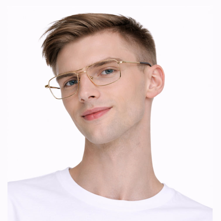 Navigator Optical Frame - Classic Square Eyeglasses-6