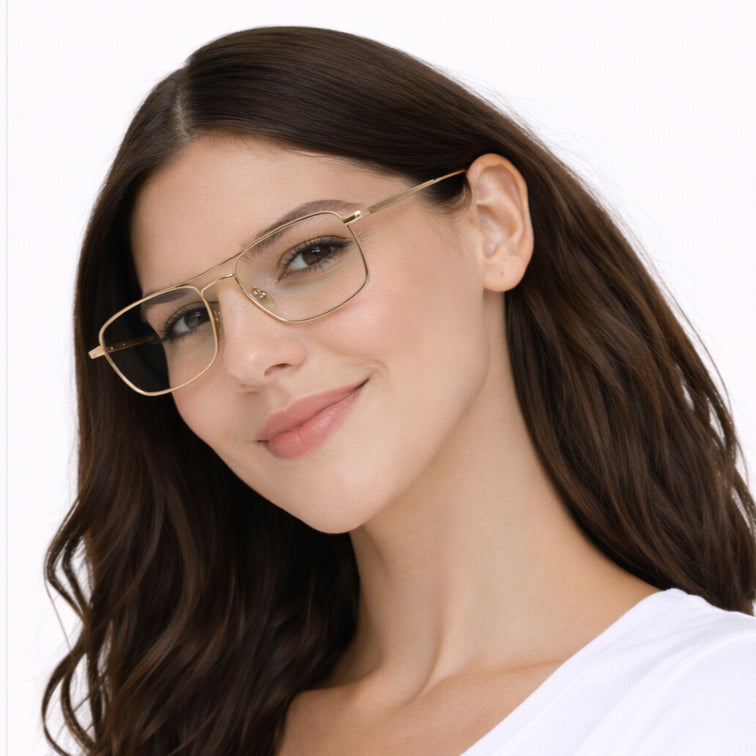 Navigator Optical Frame - Classic Square Eyeglasses-zoom-