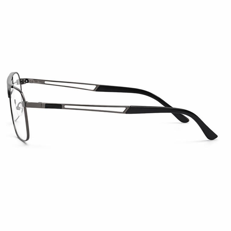 Brooklyn Executive Navigator Eyeglasses - Gunmetal Metal Frame-4