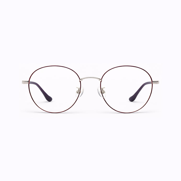 Round Prescription Eyeglasses - Black