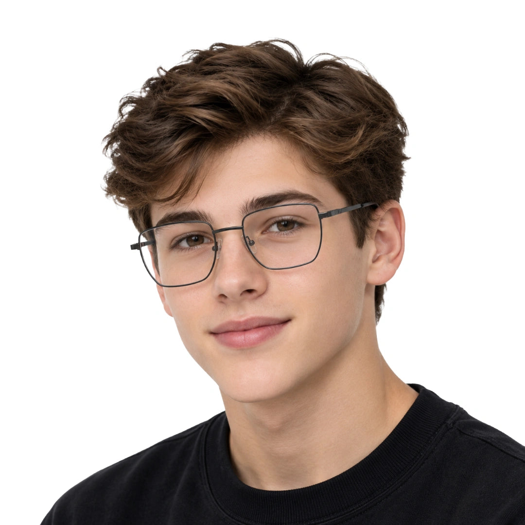 PRINCIPLE TU7620 | Modern Geometric Prescription Frame-zoom-7