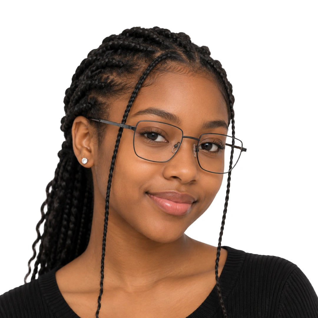 PRINCIPLE TU7620 | Modern Geometric Prescription Frame-zoom-8