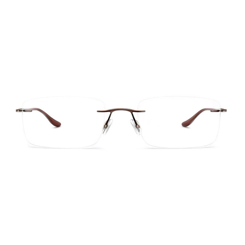 Rimless Titanium Eyeglasses