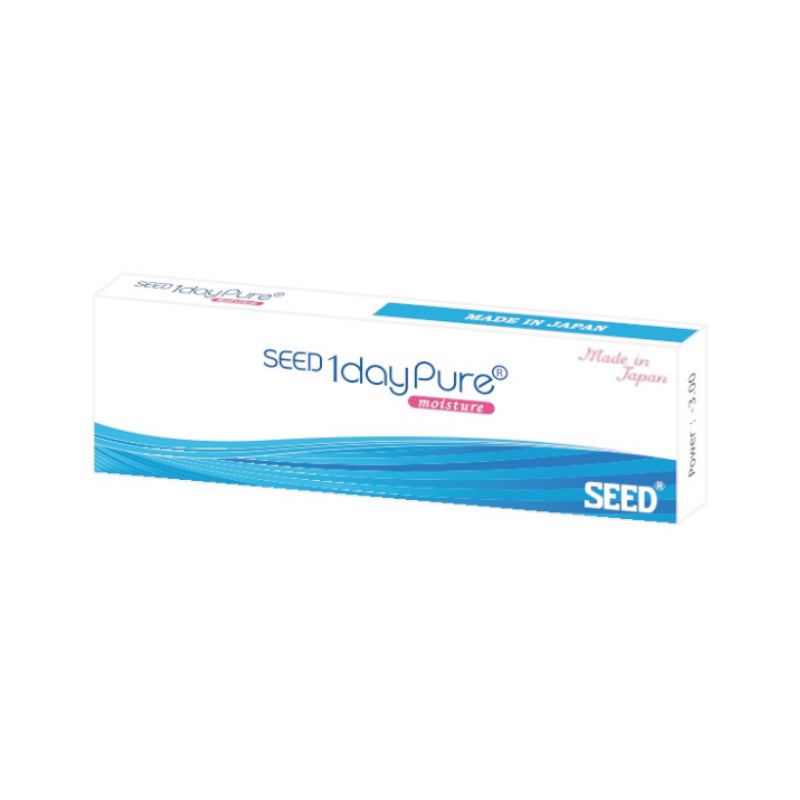 SEED 1 Day Pure Moisture Sphericals Contact Lenses-zoom-1