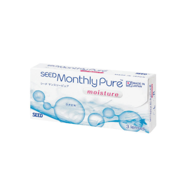 SEED Monthly Pure Moisture Contact Lenses-zoom-