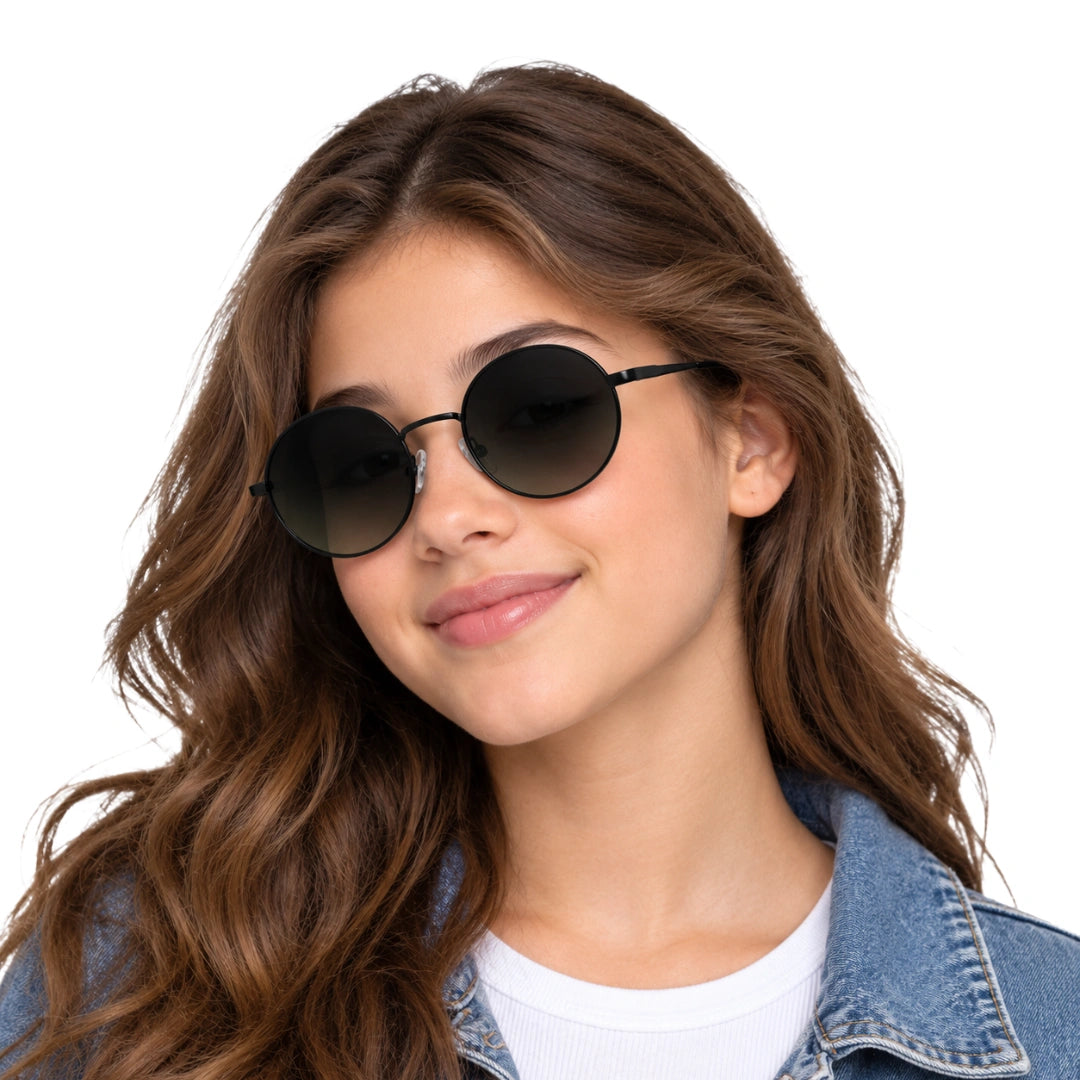 SUNSTAR 9919703 | Round Full-Rim Fashion Sunglasses-6