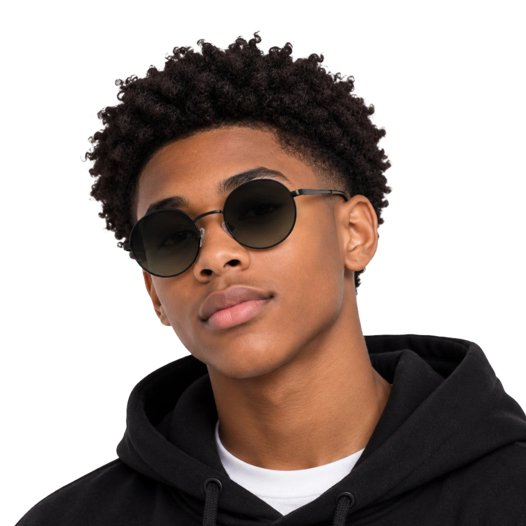 SUNSTAR 9919703 | Round Full-Rim Fashion Sunglasses-9