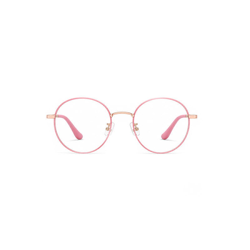 Solitude OS 15102 Round Prescription Eyeglasses | Pink | Unisex-1