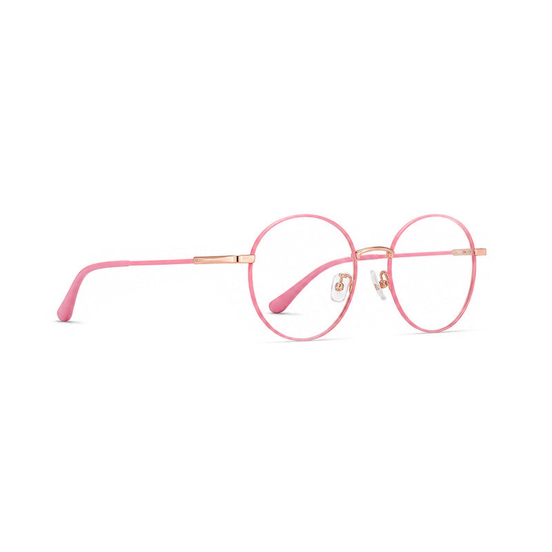 Solitude OS 15102 Round Prescription Eyeglasses | Pink | Unisex-2