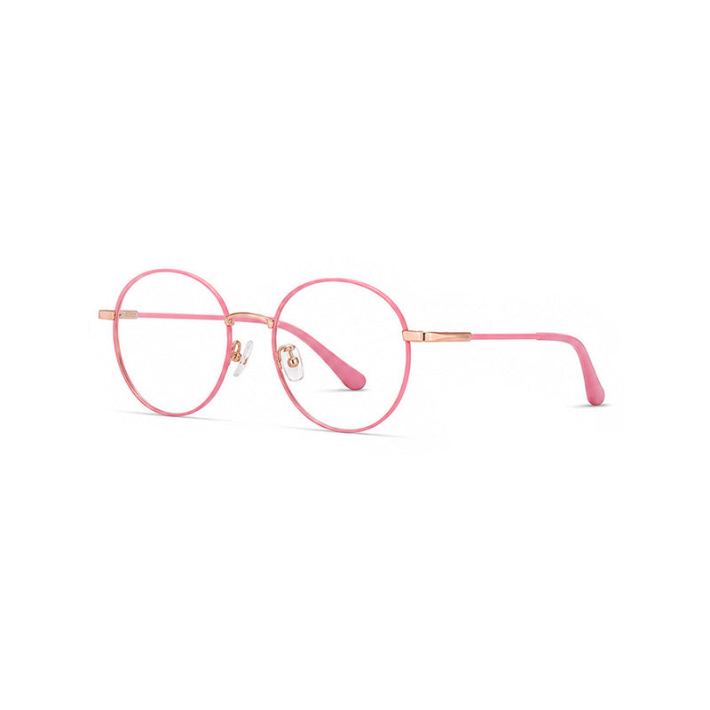 Solitude OS 15102 Round Prescription Eyeglasses | Pink | Unisex-3