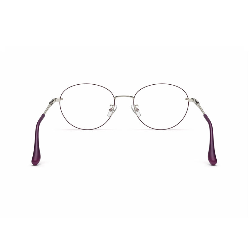 Classic Round Metal Eyeglasses – Solitude-5