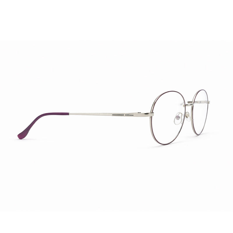 Classic Round Metal Eyeglasses – Solitude-zoom-