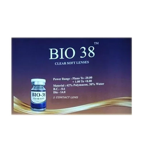 Sparkle Bio 38 Clear Soft Lens-1
