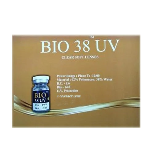 Sparkle Bio 38 UV Clear Soft Lens-1