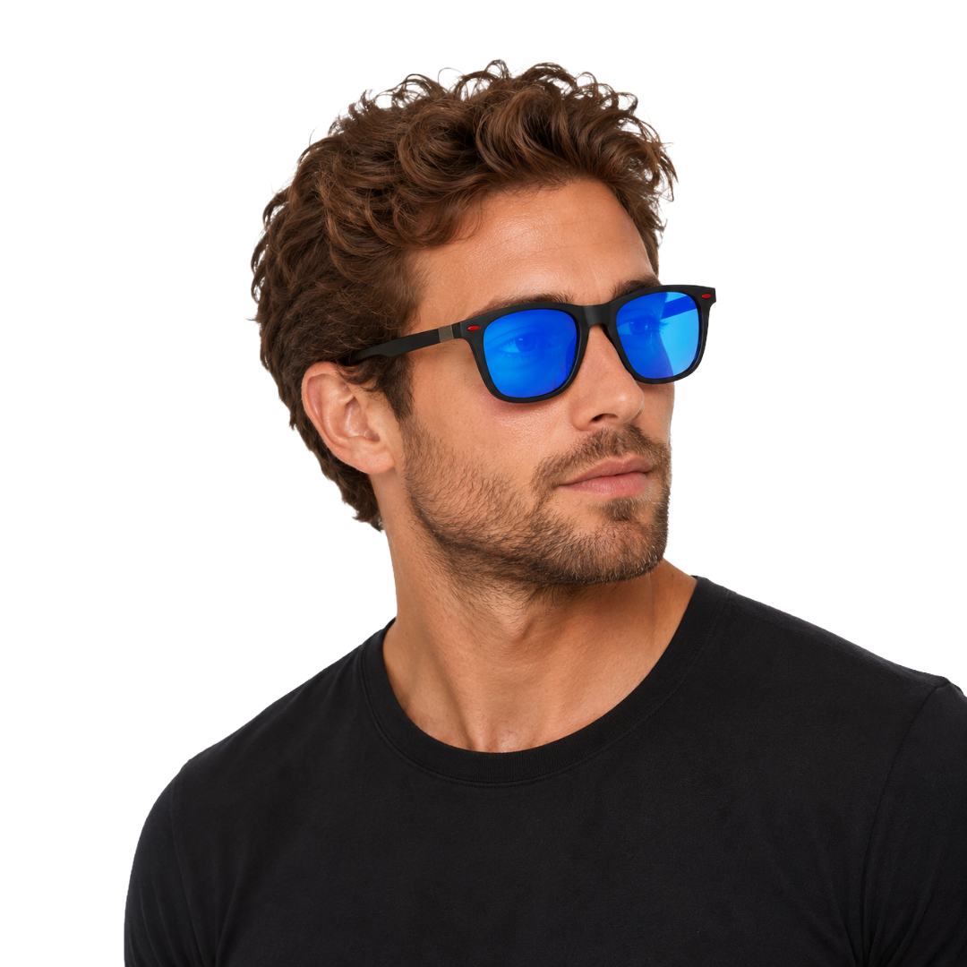 Lensmake | UV400 Square Polarized Sunglasses for Men & Women-45