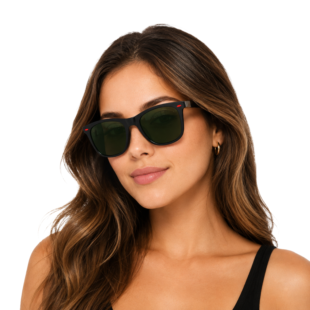 Lensmake | UV400 Square Polarized Sunglasses for Men & Women-35