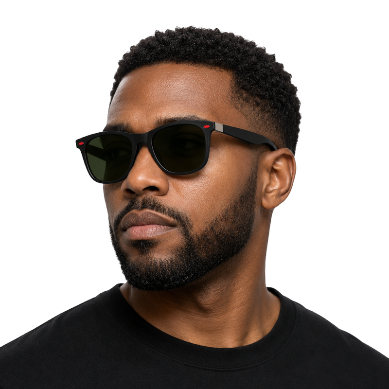 Lensmake | UV400 Square Polarized Sunglasses for Men & Women-zoom-