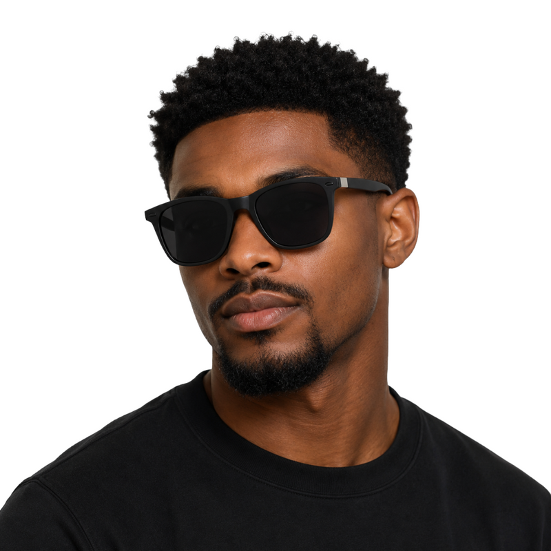 Lensmake | UV400 Square Polarized Sunglasses for Men & Women-zoom-