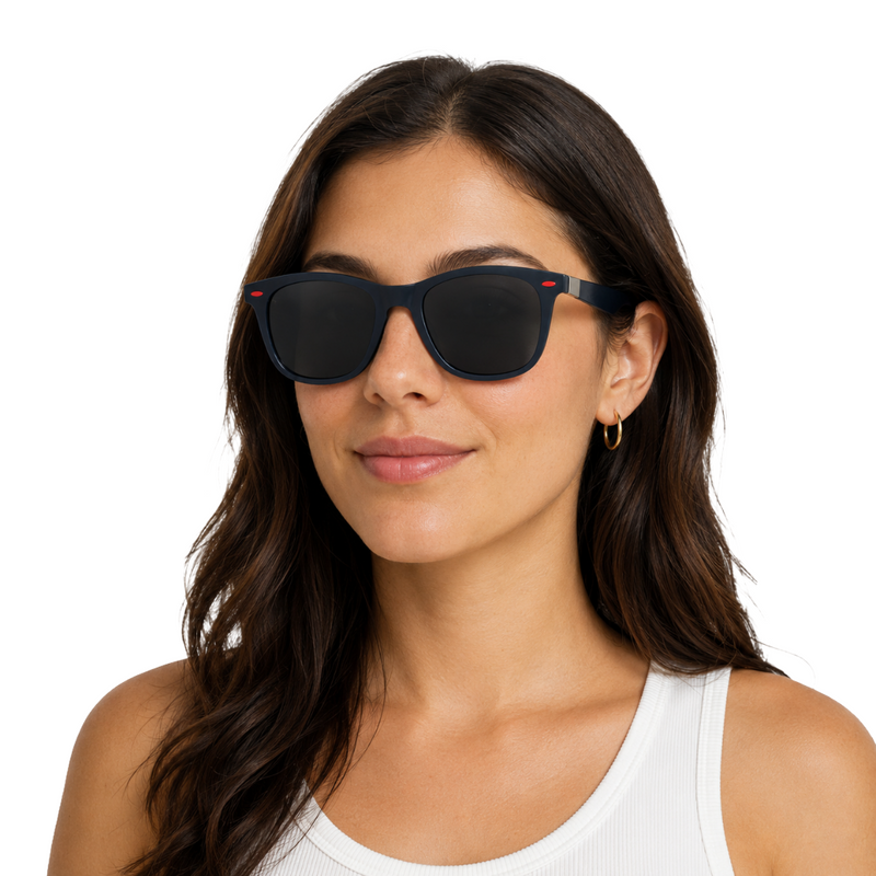 Lensmake | UV400 Square Polarized Sunglasses for Men & Women-zoom-