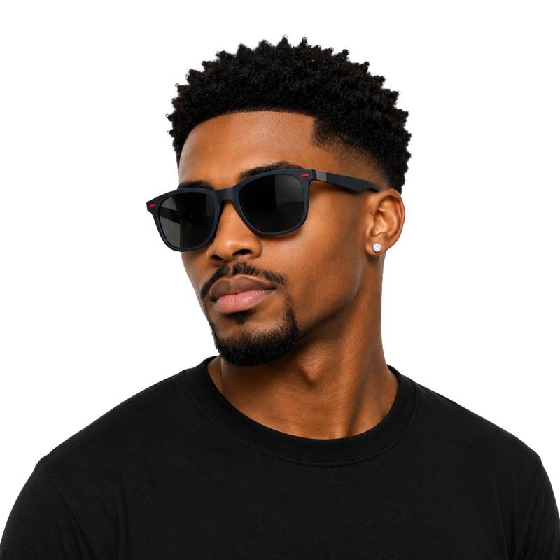 Lensmake | UV400 Square Polarized Sunglasses for Men & Women-zoom-