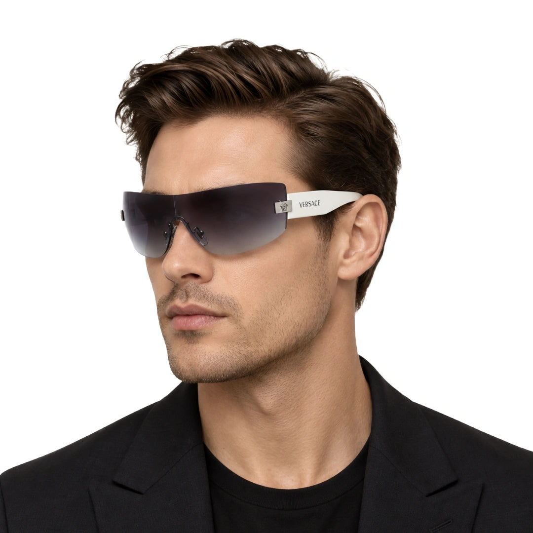 Versace 0VE2054 | Bold Shield Designer Sunglasses-18