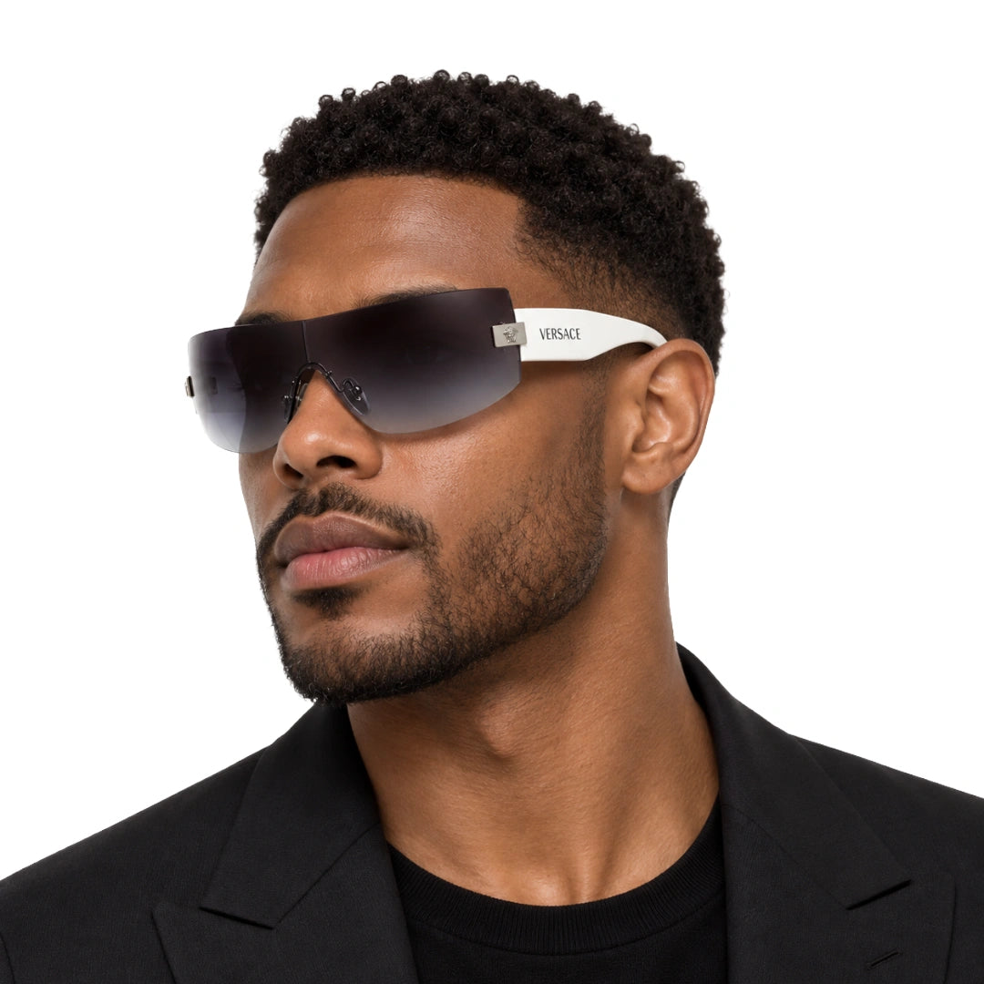 Versace 0VE2054 | Bold Shield Designer Sunglasses-16