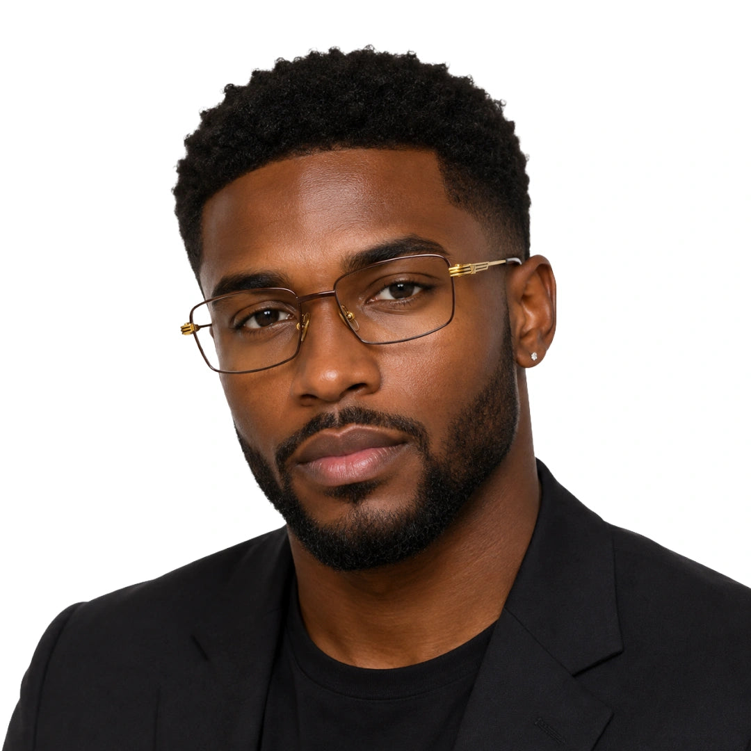 Zoe Miller ZM 7511 | Rectangular Dual-Tone Prescription Eyeglasses-zoom-9