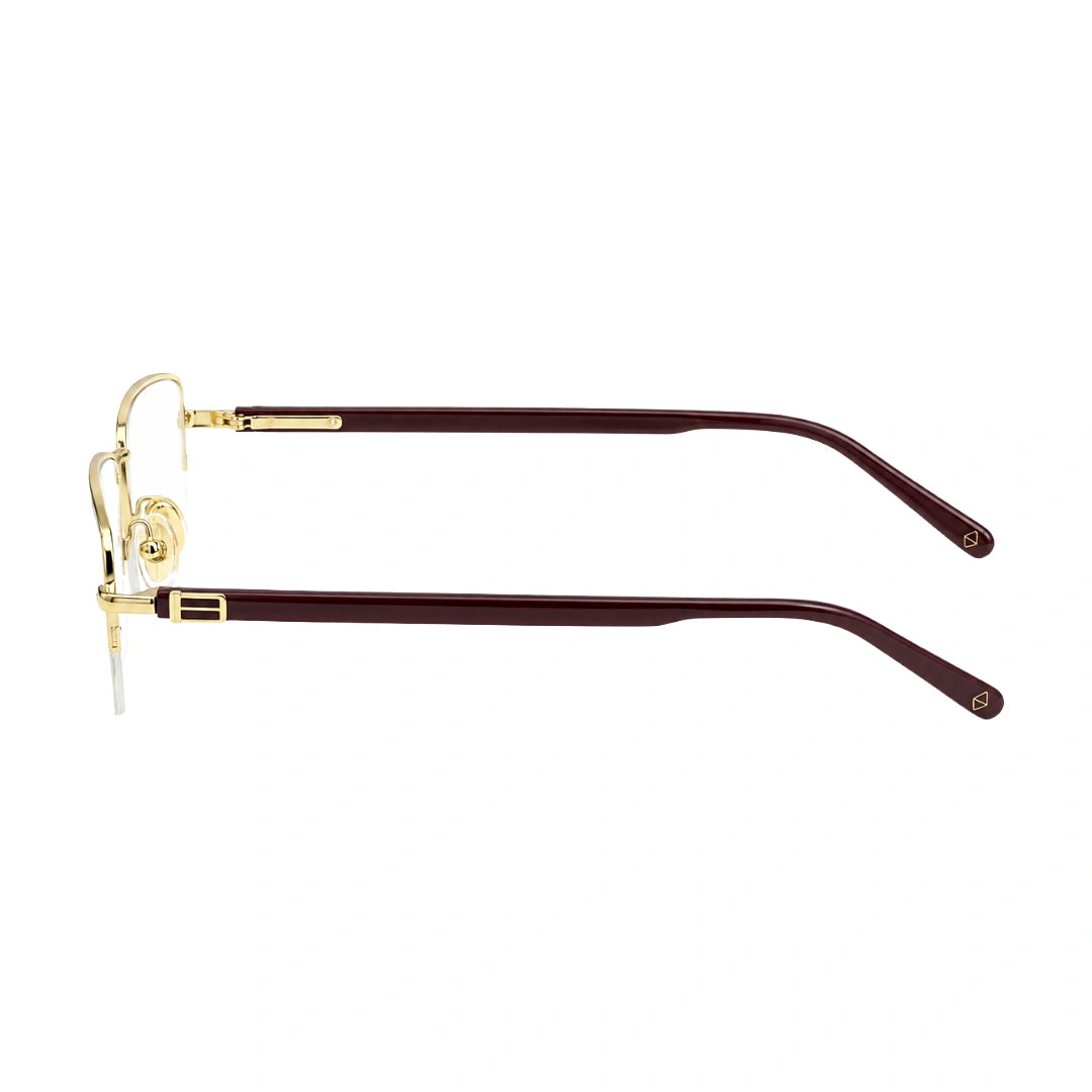 Zoe Miller ZM 7514 | Timeless Half-Rim Luxury Eyeglasses-zoom-3