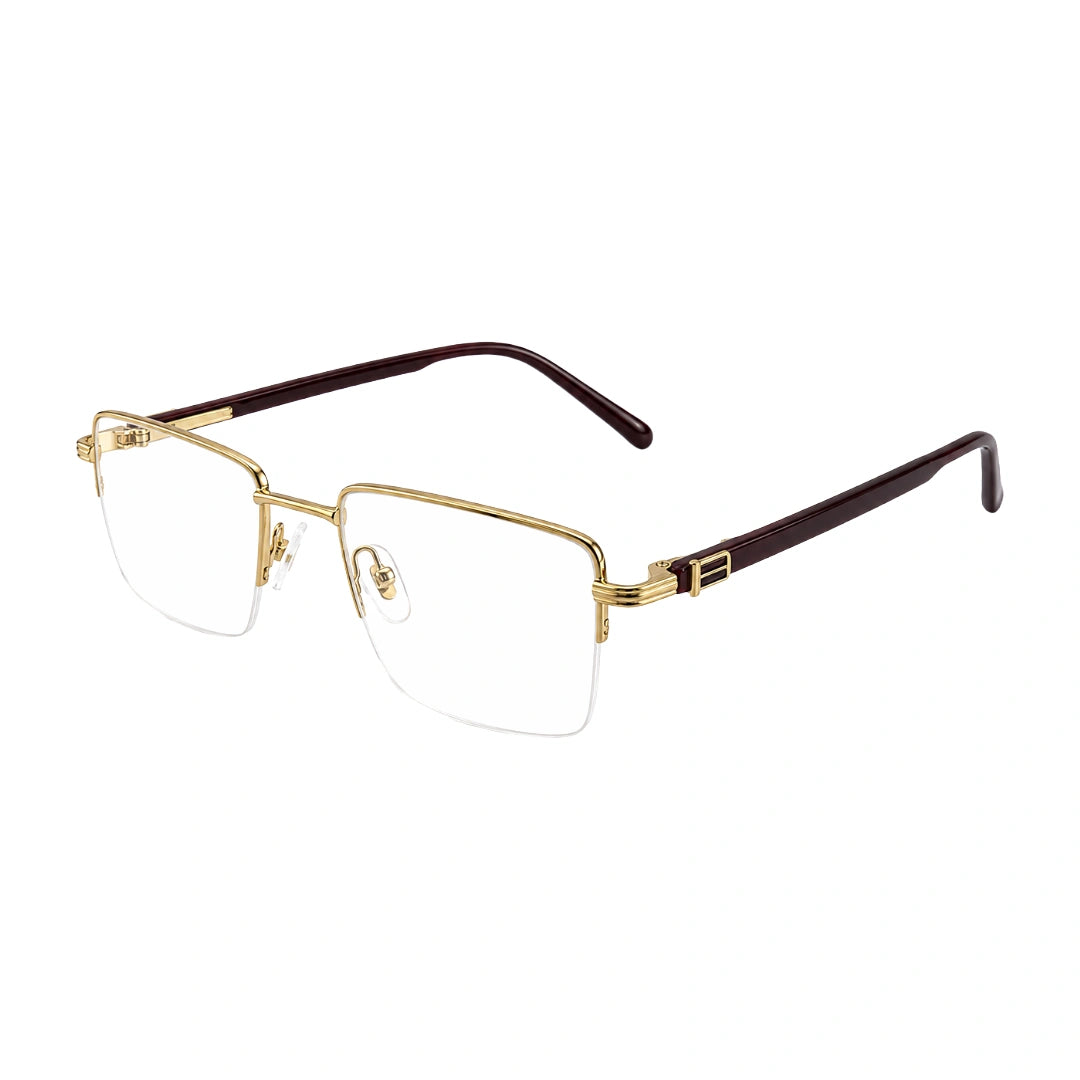 Zoe Miller ZM 7514 | Timeless Half-Rim Luxury Eyeglasses-2