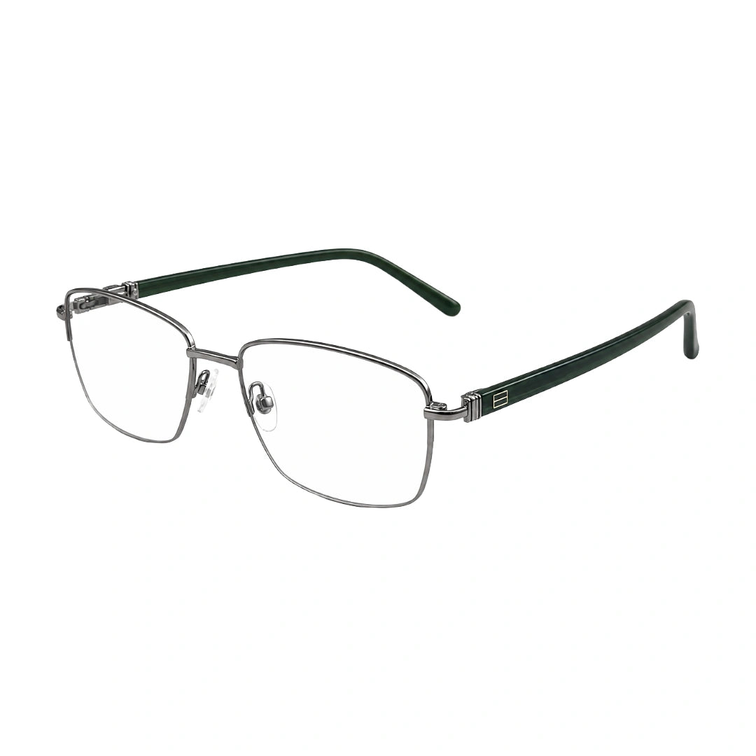 Zoe Miller ZM 7515 | Gunmetal Rectangle Optical Frame-2
