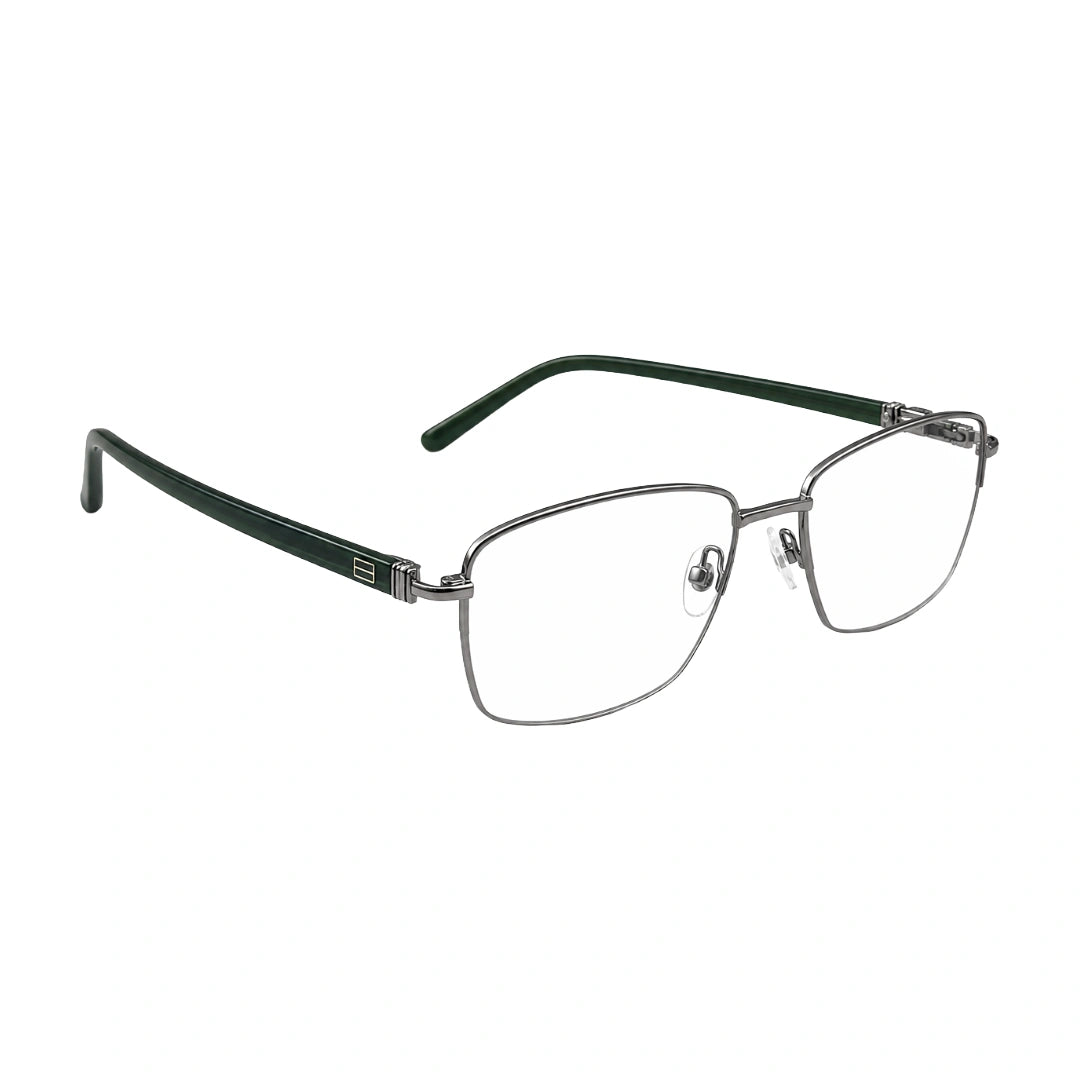 Zoe Miller ZM 7515 | Gunmetal Rectangle Optical Frame-zoom-5