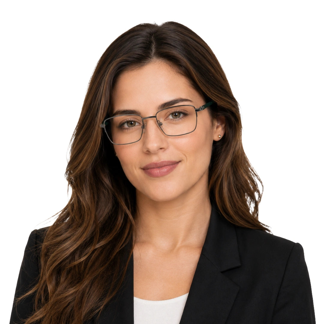Zoe Miller ZM 7515 | Gunmetal Rectangle Optical Frame-zoom-6