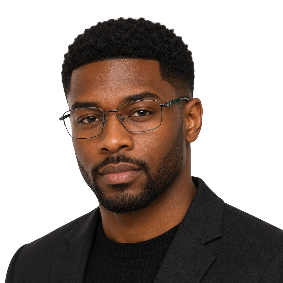 Zoe Miller ZM 7515 | Gunmetal Rectangle Optical Frame-9