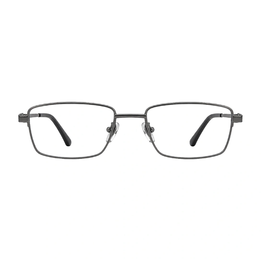 Zoe Miller ZM 7518 | Classic Rectangular Metal Prescription Eyeglasses